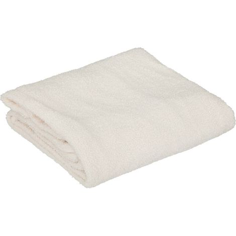 Coperta in pelliccia sintetica 3d geo bianco avorio 120x160cm - Atmosphera créateur d'intérieur