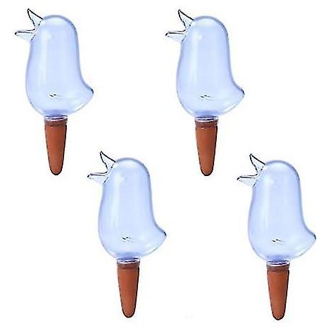 Piquet d'arrosage automatique pour plantes - Système d'arrosage goutte à goutte automatique pour plantes d'intérieur et d'extérieur, réservoir anti-oiseaux inclus (1/5)