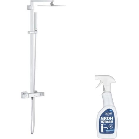 Columna de ducha termostática GROHE Euphoria Cube System 230 con limpiador GrohClean (1/5)