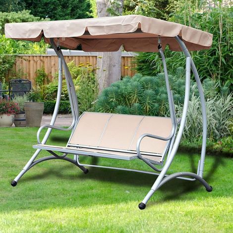 Drehsitz-Oberteilbezug, wasserdicht, staubdicht, leicht zu reinigen, Ersatz für Drehverdeck (Beige) (1/5)