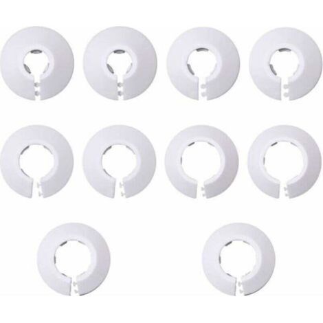 25 Pieces Single Radiator Rosettes, Radiator Rosette, Radiator Pipe Cover, Floor Wall Hole Cover (12/16/20/25/32mm) (1/4)