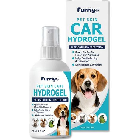 Furriyo Tierpflege Hydrogel Hautpflegeprodukte für Katzen und Hunde, Tierhautsprayprodukte (1/5)