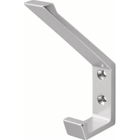 hermeta Huthaken 0138 sencillo 76 mm aluminio anodizado plateado 105 mm - 0138-01E (1/3)