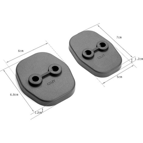 Cubiertas decorativas impermeables para cerraduras de puertas – Juego de 4, compatibles con Peugeot 3008/308/408/508 y Citroën C-Elysée/C4L/C5