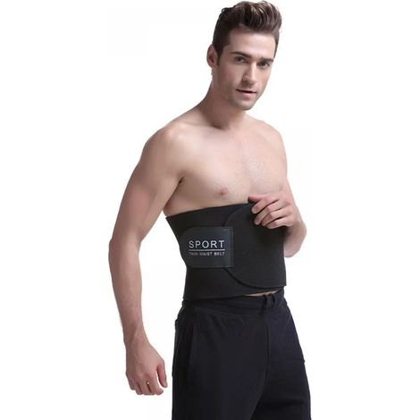 Ceinture abdominale, ceinture de fitness, ceinture de sudation, ceinture de sauna ajustable en néoprène, ceinture d'haltérophilie (1/5)