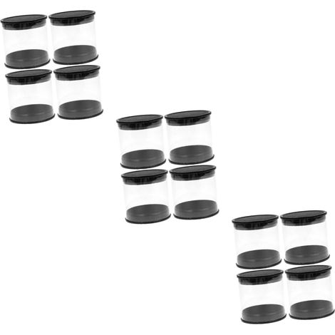 12 Pièces boîte de Golf étui à balles Portable vitrine de Golfs présentoir de Golfs étui de Golf Portable balles de Golf étui à balles pour Le Golf Fournitures de Golf Plastique (1/5)