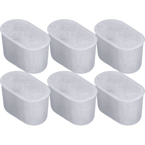 6er-Pack Aktivkohle-Wasserfilter für BREVILLE Kaffeemaschinen (1/5)
