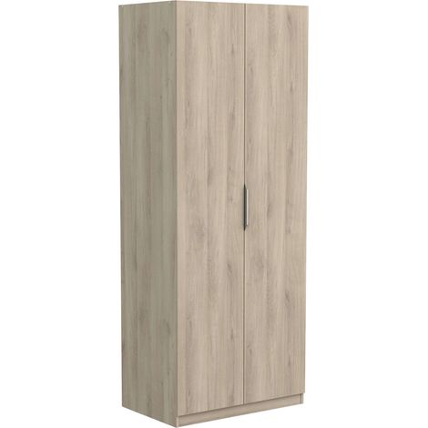 Armario Dormitorio Matrimonio Ghost 2 Puertas Color Roble Kronberg 80x51 cm (1/5)