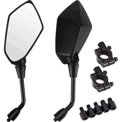 Rétroviseur universel pour moto - rétroviseur latéral - miroir (1/5)