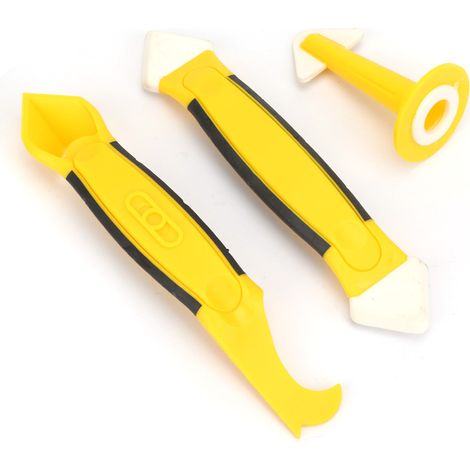 3-teiliges Set: Fugenschaber, Applikator, Reiniger, Entferner, Glätter, Finisher, Dichtmittel-Werkzeugset (1/5)