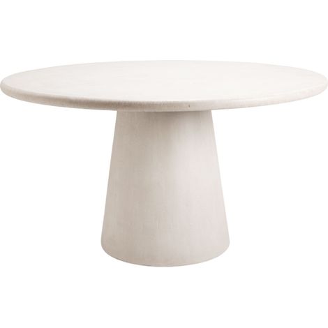 Table à manger en Enduit minéral à l'effet béton ELIZ (1/4)