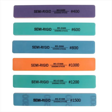 Lot de 18 éponges abrasives humides et sèches, grain 400-1500 (1/5)