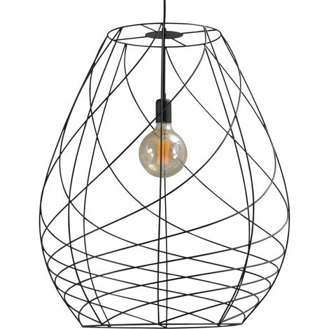 Lampe fil de cage Cesto 62 noir - 2065-05-62