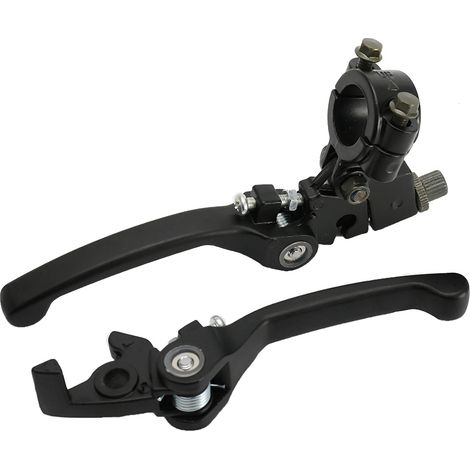Amortisseur de direction universel en titane pour moto (rouge + noir) (1/5)