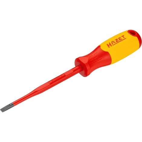 Hazet Elektriker-Schraubendreher, schutzisoliert, Schlitz Profil, SW 1 x 5,5 mm (1/5)