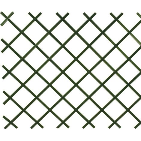 TRALICCIO ESTENSIBILE IN PVC COLORE VERDE M 3,00 X 1,00