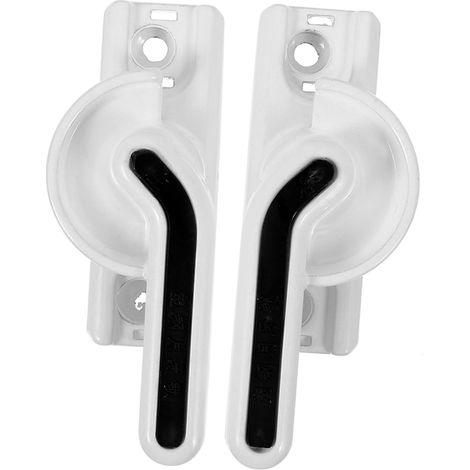 2 Pièces Lot de Verrous de Fenêtre Coulissante pour Fenêtres Portes Accessoire de Remplacement pour Verrouillage