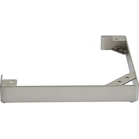 Q&ampQ pata metalica templa 225x225 h30 cromo , La PATA METALICA TEMPLA 225X225 H30 CROMO es una pata de mueble o sofá de metal con acabado en cromo, modelo Tem