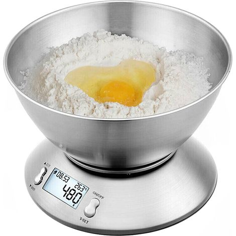 Balanza de cocina de acero 5KG/1G (18) GABB (1/5)