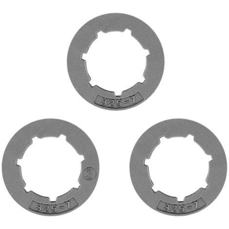 QORVA-Petite jante de pignon 325-7 dents pour scies STIHL 028 029 034 039 MS290 MS310 MS390, 3 pièces