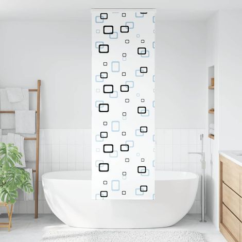 Store enrouleur de douche,Store à rouleau avec cassette largeur du tissu 66 cm CFW8759806 (1/5)