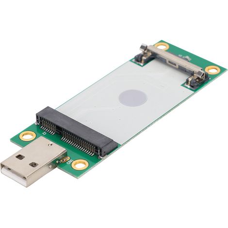 Carte d'extension Mini PCI-E vers USB pour carte adaptatrice de test WWAN, module 3G/4G avec carte SIM (1/5)