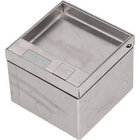 Prise encastrée dissimulée avec port USB, ignifugée IP40 pour usage domestique. (1/5)
