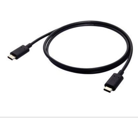 Câble USB RS PRO, Male USB C vers Male USB C, Noir, 2m ( Prix pour 1 ) (1/3)