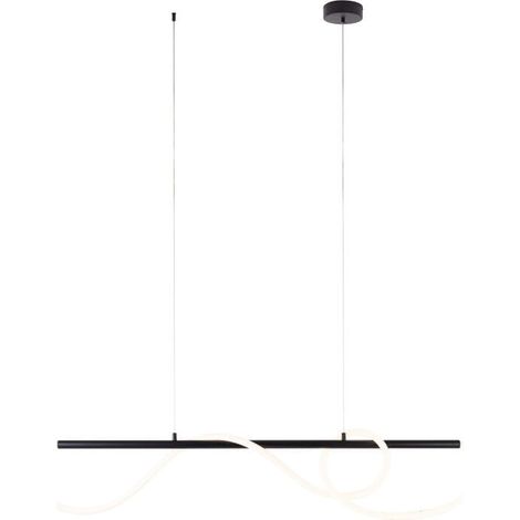 Suspension LED noire moderne Laguna 30W P0512 Maxlight (1/3)