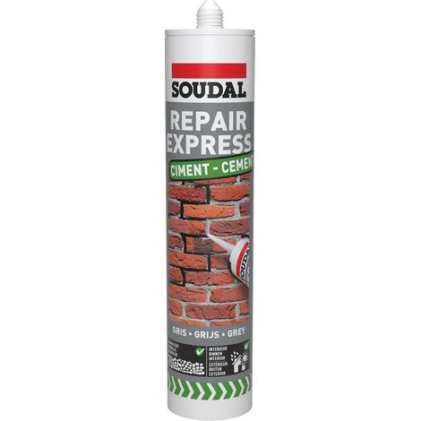 Masilla de reparación Soudal repair express estructura granular 290ml
