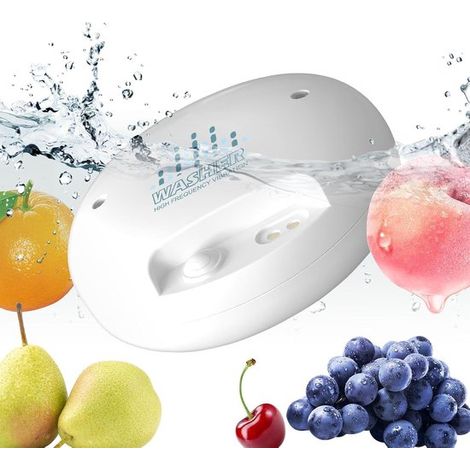 Ultraschall-Obst- und Gemüsewaschgerät, wasserdichter Lebensmittelreiniger, für die Küche (1/5)