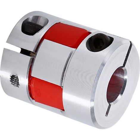 8 mm x 10 mm flexible Pflaumenwellenkupplung für CNC-Schrittmotor-Encoder (1/5)