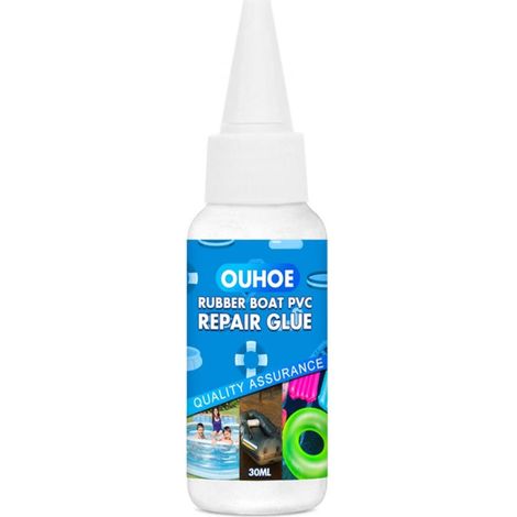 Colle de réparation étanche 30ml pour jouets gonflables PVC, piscines et équipements aquatiques