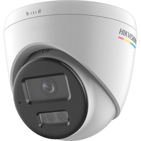 Hikvision 4Mp ColorVu Smart Hybrid Light 2.8mm Turret Ip PoE DS-2CD1347G2H-LIUF
