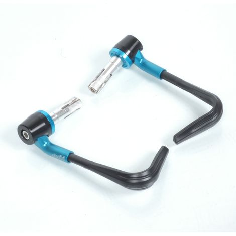 Paar Hebelschutz schwarz und blau polini für Motorrad 341.0034 / (1/5)