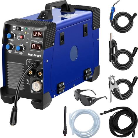 Machine à souder, capacités MIG MMA TIG, design portable, MIG200 (1/2)