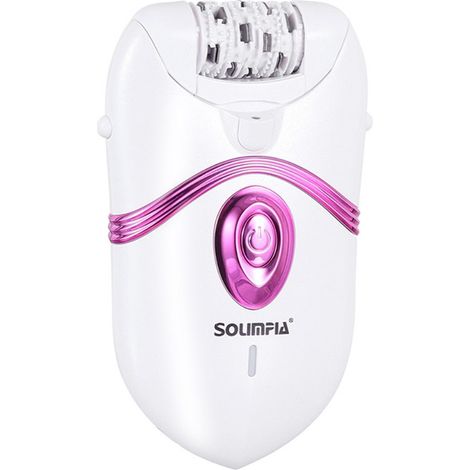 Épilateur électrique - Épilateur à rouleau indolore avec lumière LED et batterie rechargeable USB-AquaForge (1/5)