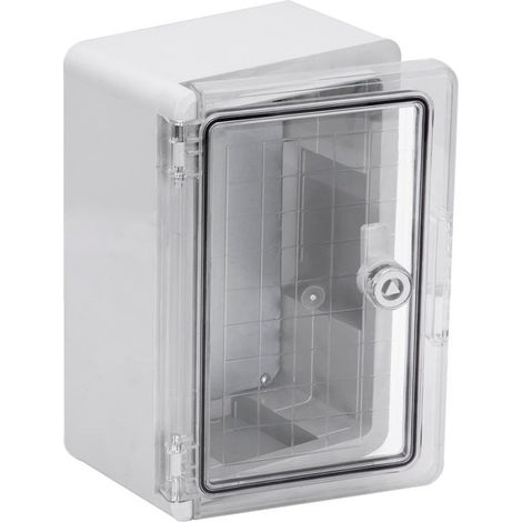 Armario ABS con placa de montaje 200X300X130 Puerta Transparente (1/5)