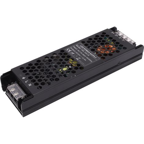 Alimentation LED 300W 24V DC - Convertisseur pour bande lumineuse - Entrée AC 170‑260V - Sortie courant continu (1/5)