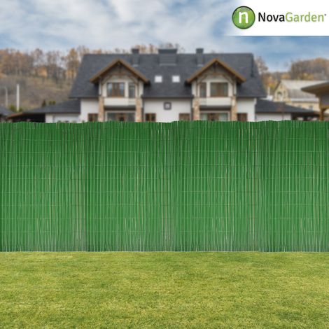 Ca帽izo PVC Media Ca帽a Verde 18 mm. 2X5m. (1/2)