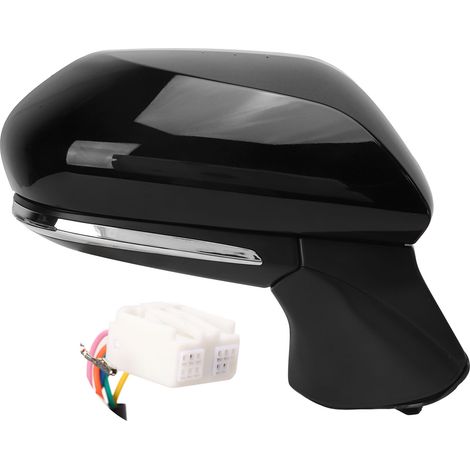 Specchietto retrovisore laterale riscaldato nero lucido con indicatore di direzione e monitoraggio dell'angolo cieco, ricambio per Camry XV70 2018-2022 destro (1/5)