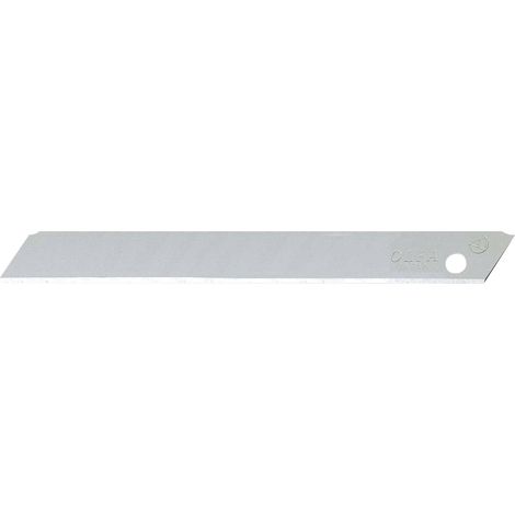 OLFA AB-SOL-50 - Paquet of 50 lames solides de 9 mm plaquées argent