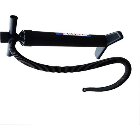 Yacht accessories: Air pump for inflatable boats, pressure-resistant air pump with stable base, black pump for kayaks or boats--DTEKGAZ