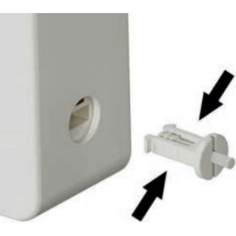 Ricambio Sigillo Antimanomissione per ripartitore Caleffi F79801 Bianco