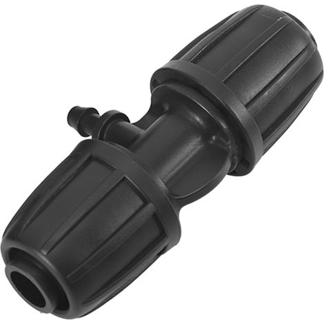 10 Stück T-Verbinder mit Widerhaken, 16 mm auf 4/7 Zoll, für PE-Gartenbewässerungsschläuche (1/5)