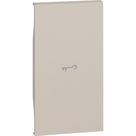 Living Now enjoliveur 2 modules commande éclairage sable CLE BTICINO BTKM01M2F