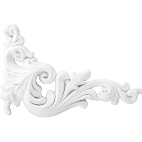 Dekorelement Stuck Ornament PU stoßfest Hexim 135x250mm FR10: FR-10B (1/2)