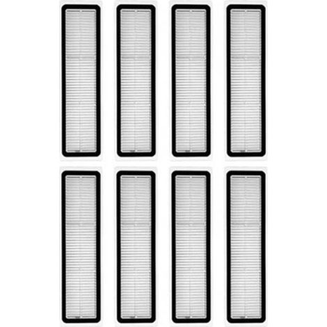 8 PièCes Filtre HEPA Lavable pour Xiaomi Dreame Bot D10 plus RLS3D Robot Aspirateur PièCes de Rechange (1/4)