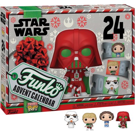 Calendrier de l'Avent : Star Wars - Noël, Multicolore, Taille unique YFL (1/5)