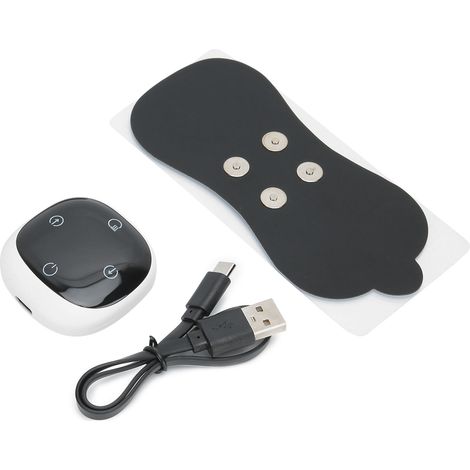 Mini-EMS-Elektromassagegerät für den Nacken, USB-aufladbar, mit Nackenmassagekissen zur Linderung von Muskelschmerzen. – AquaForge